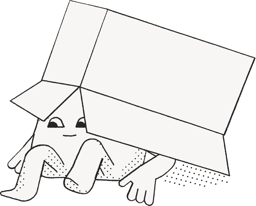 Empty box illustration